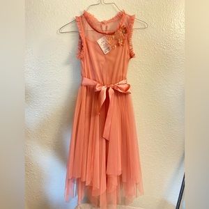Dress pink for girls size 8